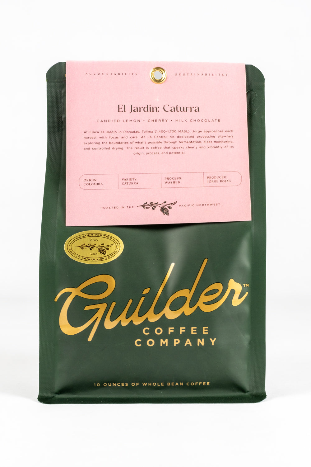 Colombia El Jardin: Caturra