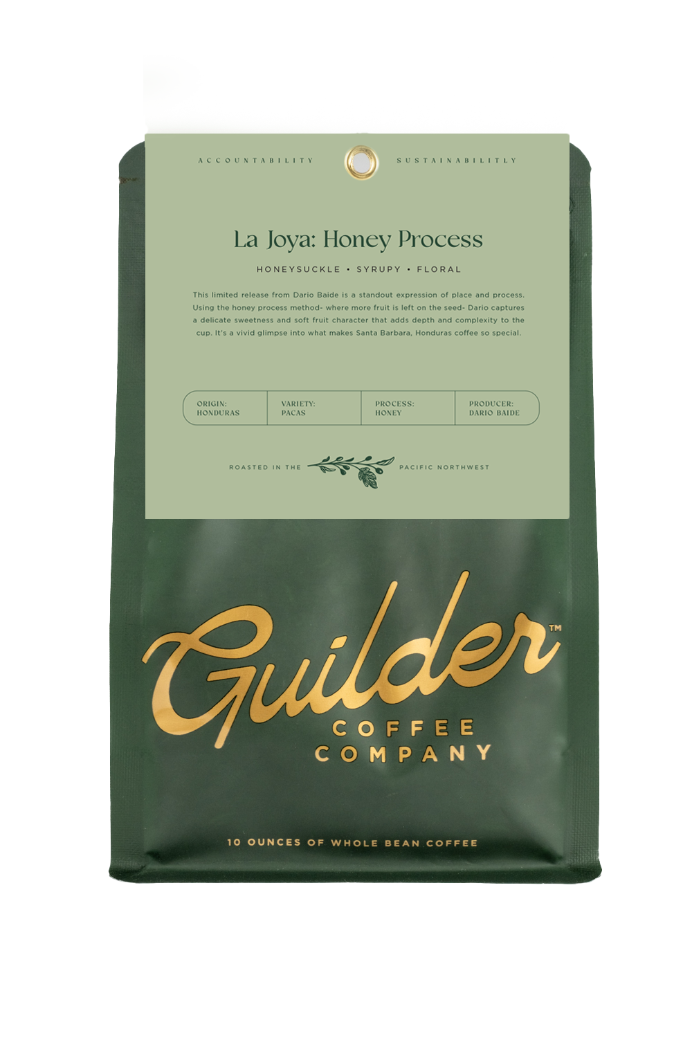Honduras, La Joya, Honey Process