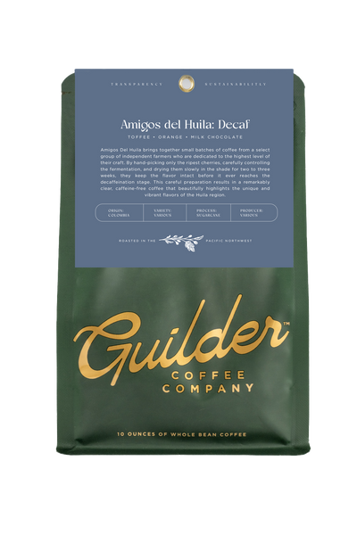 Guilder Coffee Co. Decaf, Colombia, Amigos Del Huila